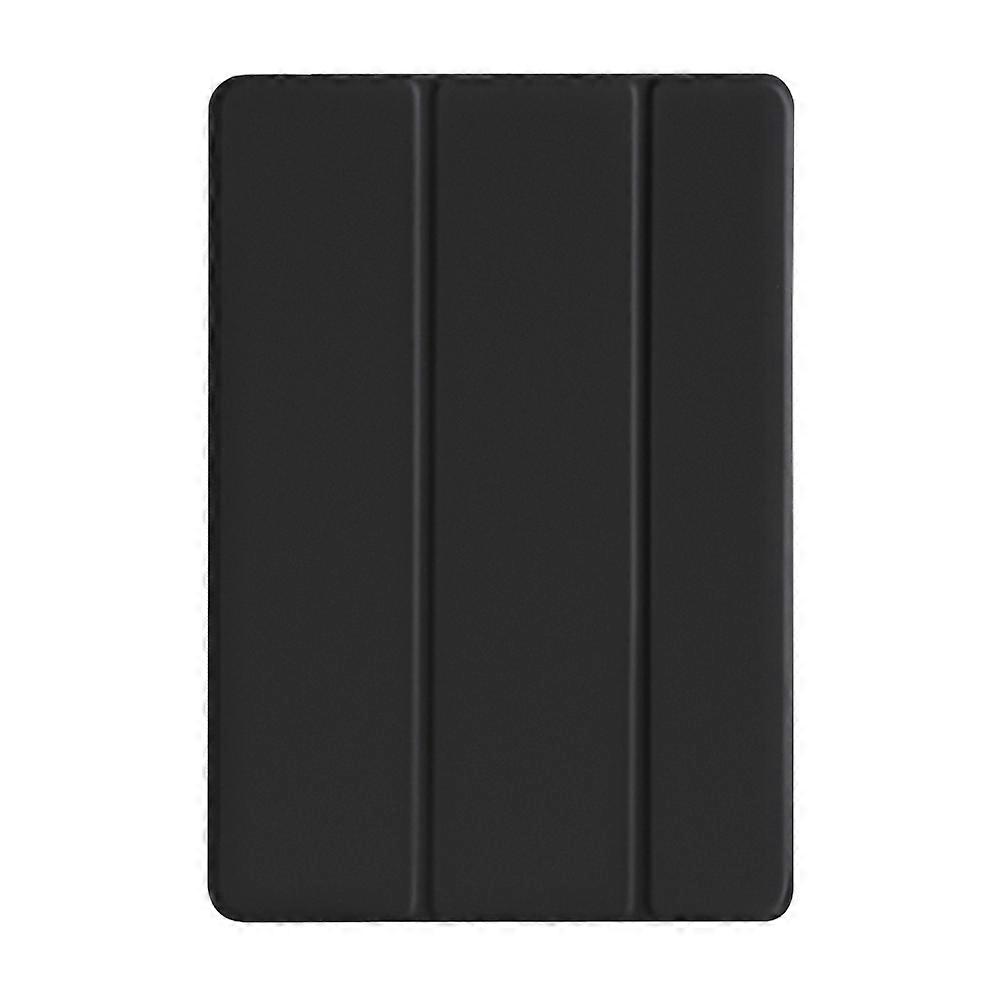 Tri-fold Plastic+PU Leather Tablet Case for iPad 10.2 (2021)/(2020)/(2019)