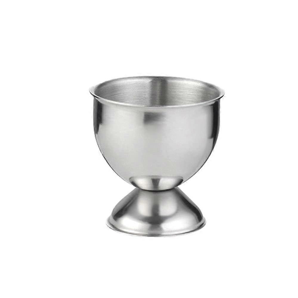 4Pcs Stainless Steel Egg Cups Set, Durable Boiled Egg Holder Stand for Breakfast Display