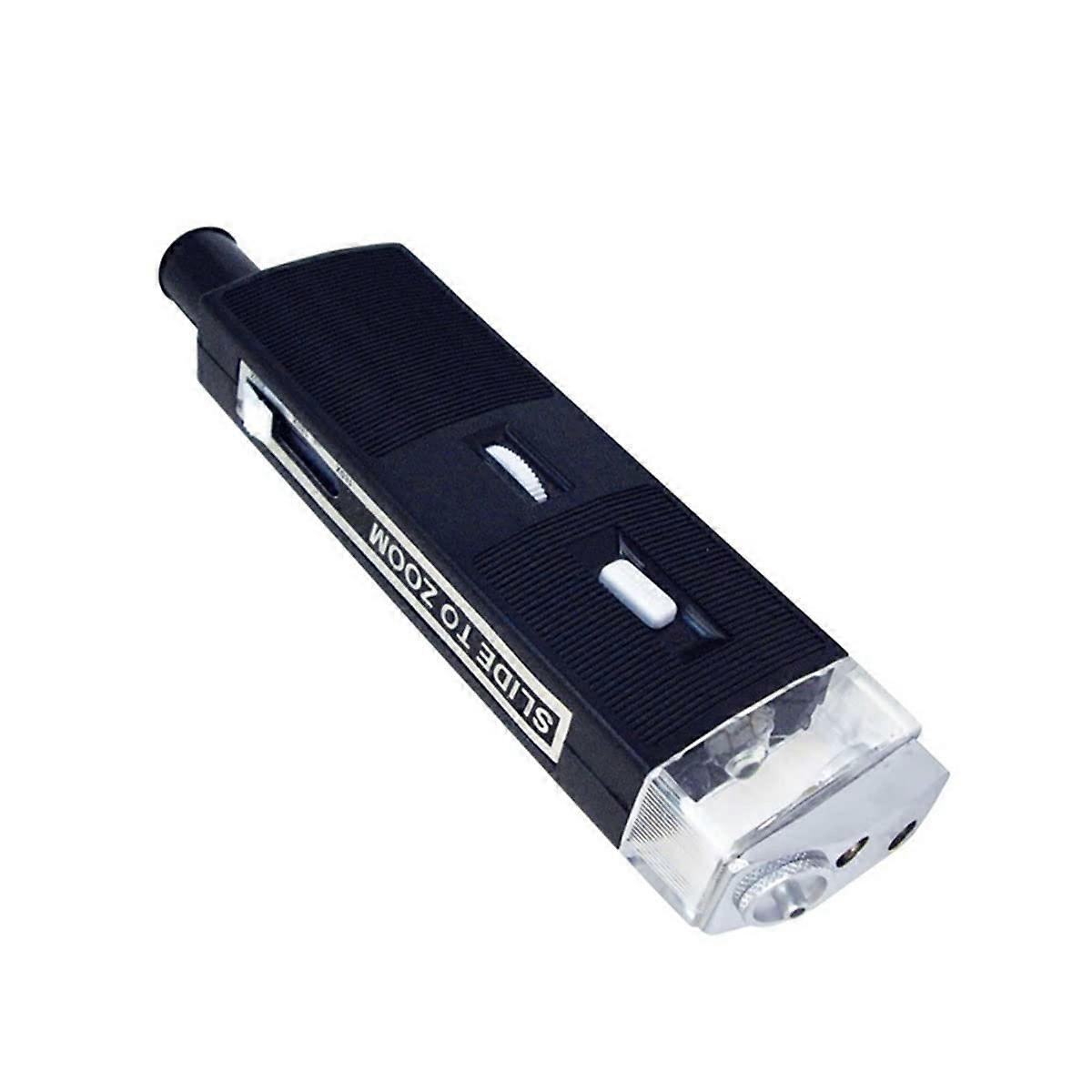 Optical Microscope Kit 200X Adjustable Zoom  Definition Monocular Lab Accessories