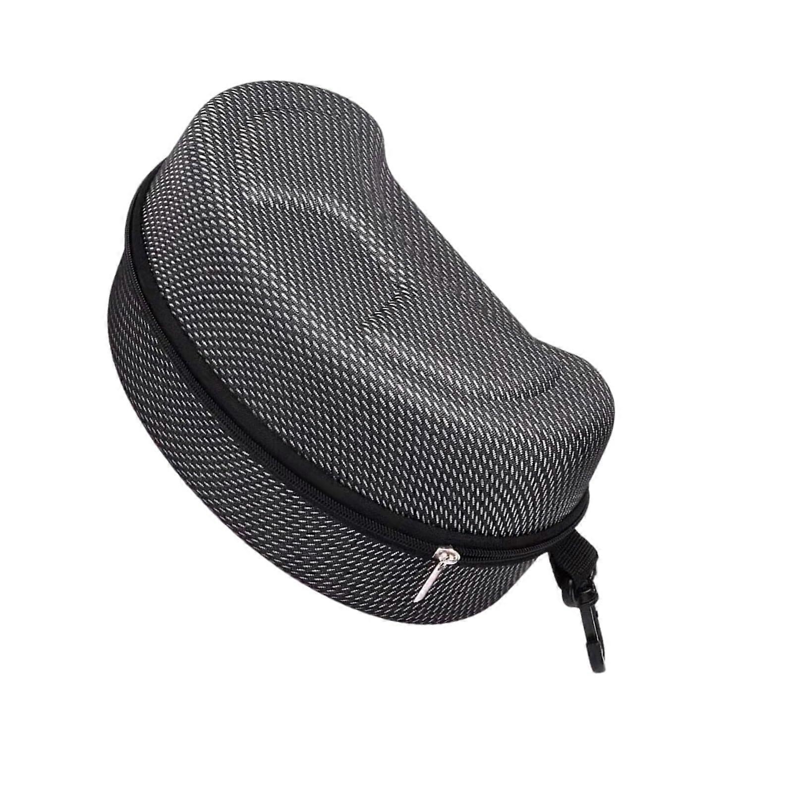 Ski Goggle Case with Waterproof Dustproof Shell and Soft Velvet Interior Includes 6 Cleaning Cloths