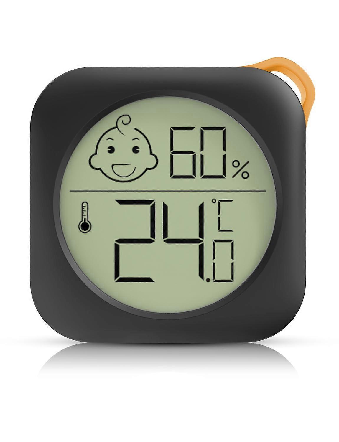 Compact Digital Indoor Thermometer and Hygrometer