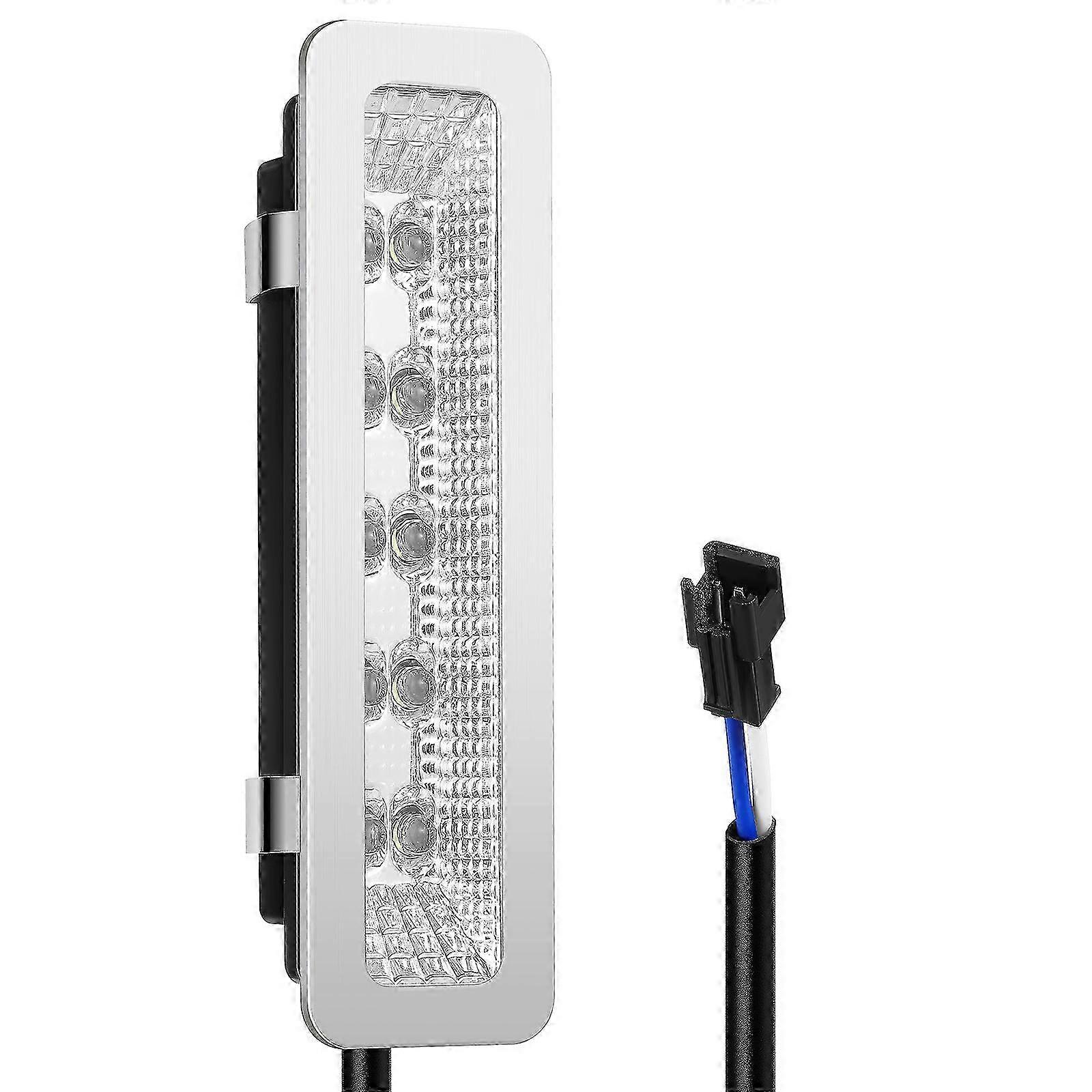 Rectangle Led Hood Light Alloy Material Easy Installation Large Kitchens Humid Environments 1Set