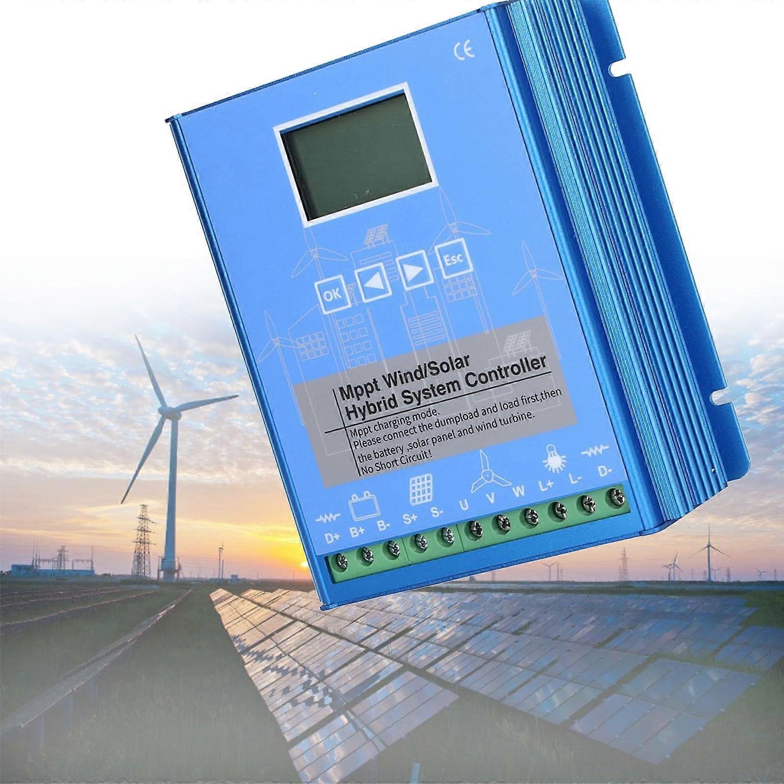 Wind Solar Hybrid MPPT Boost Charge Controller 12V 24V 48V 5000W12000W with LCD Display