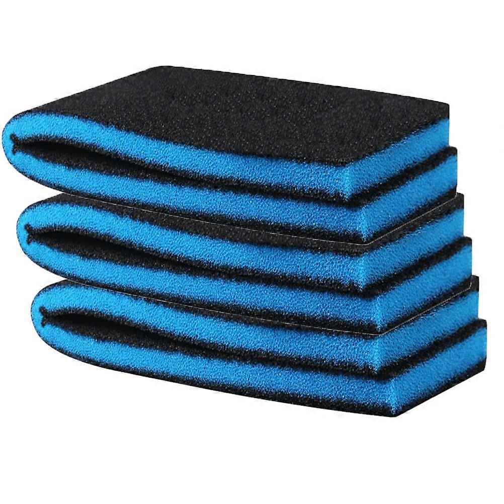 Biological Filter Pad Aquarium Polyether Sponge for Effective Filtration 3Pcs