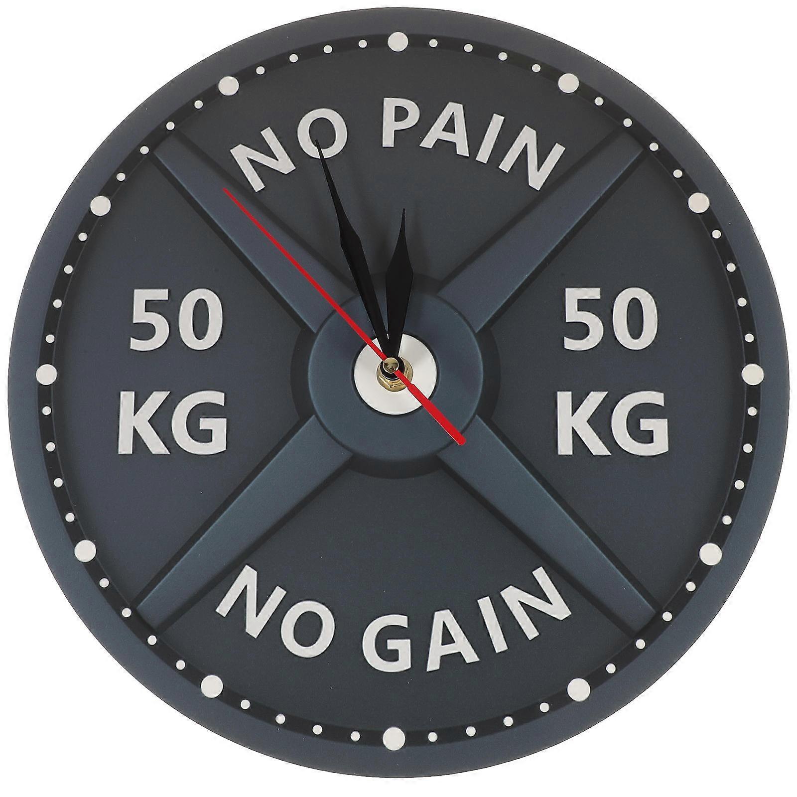 Black Acrylic Clock Creative Wall Clock for Home Use Decorative Style