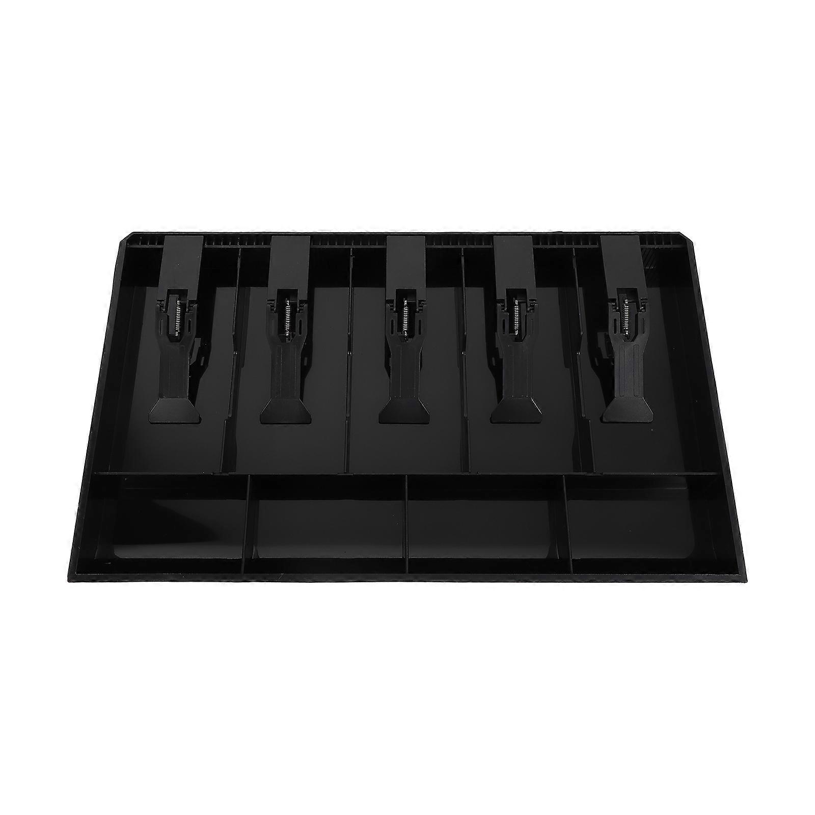 Storage Tray Cash Drawer Insert Multiple Compartments Supermarkets Coin Storage ABS 1Pc