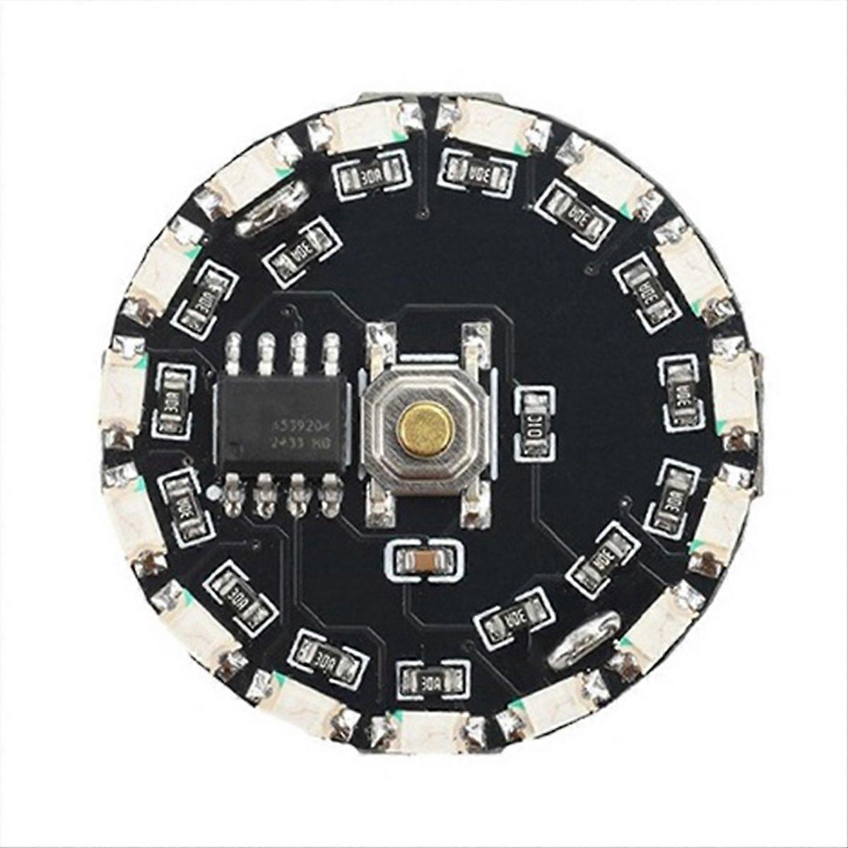 16Modes Button Flow Light Battery Control Wireless LED Lamp Flashing/Rotating/Gradient Light Toy Mod