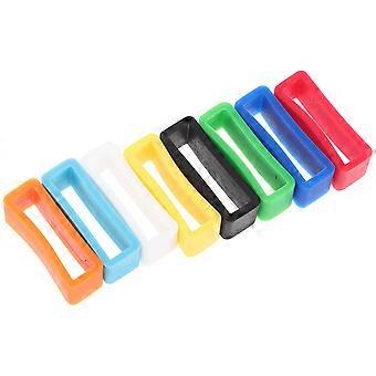 Silicon Watchband Ring Loop Anti-Fall Buckle Ring 8Pcs for Watch