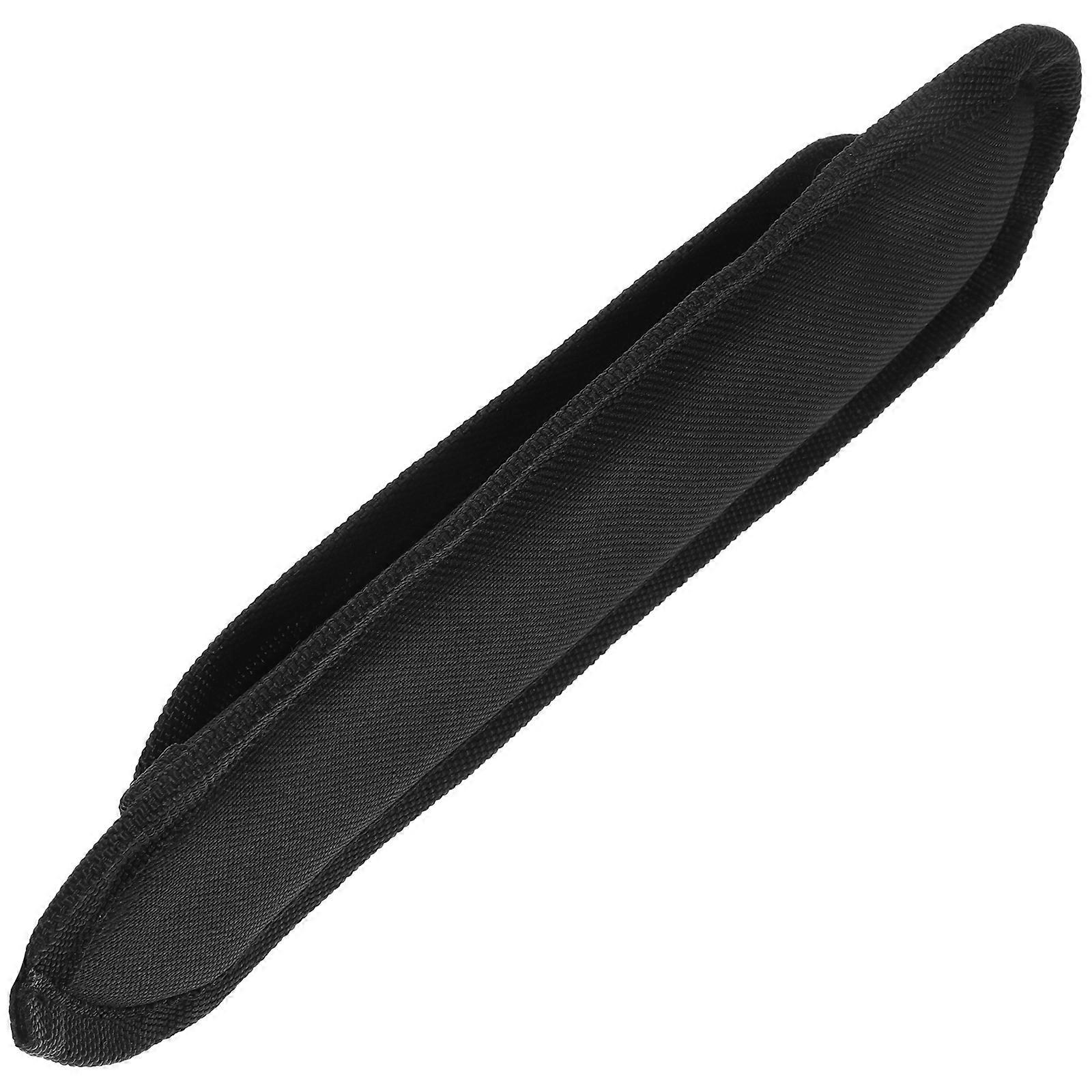 Black Shoulder Strap Pad for Bag Backpack Strap Pad Replacement 2Pcs