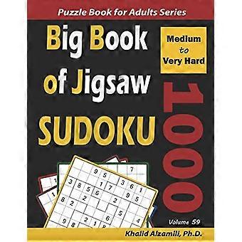 Wielka Księga Sudoku: 1000 Łamigłówek o Poziomie Średnim i Bardzo Trudnym