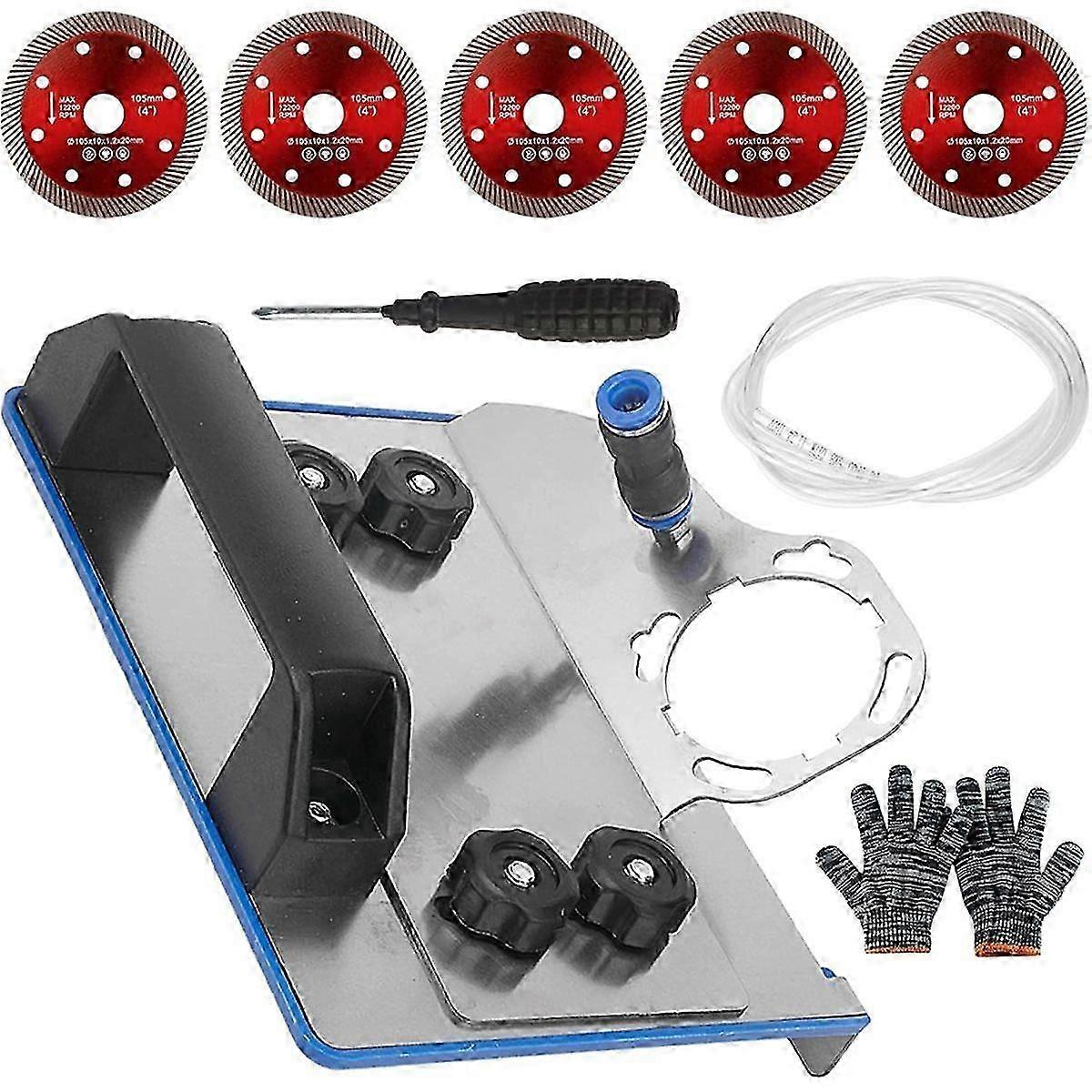 45 Degree Tile Chamfering Tool, 100-Type Universal 45 Degree Tile Chamfering Stand Type Angle Grind