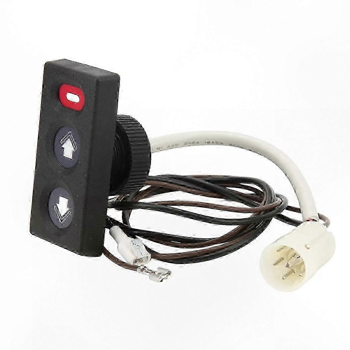 Universal marine outboard motor trim control panel