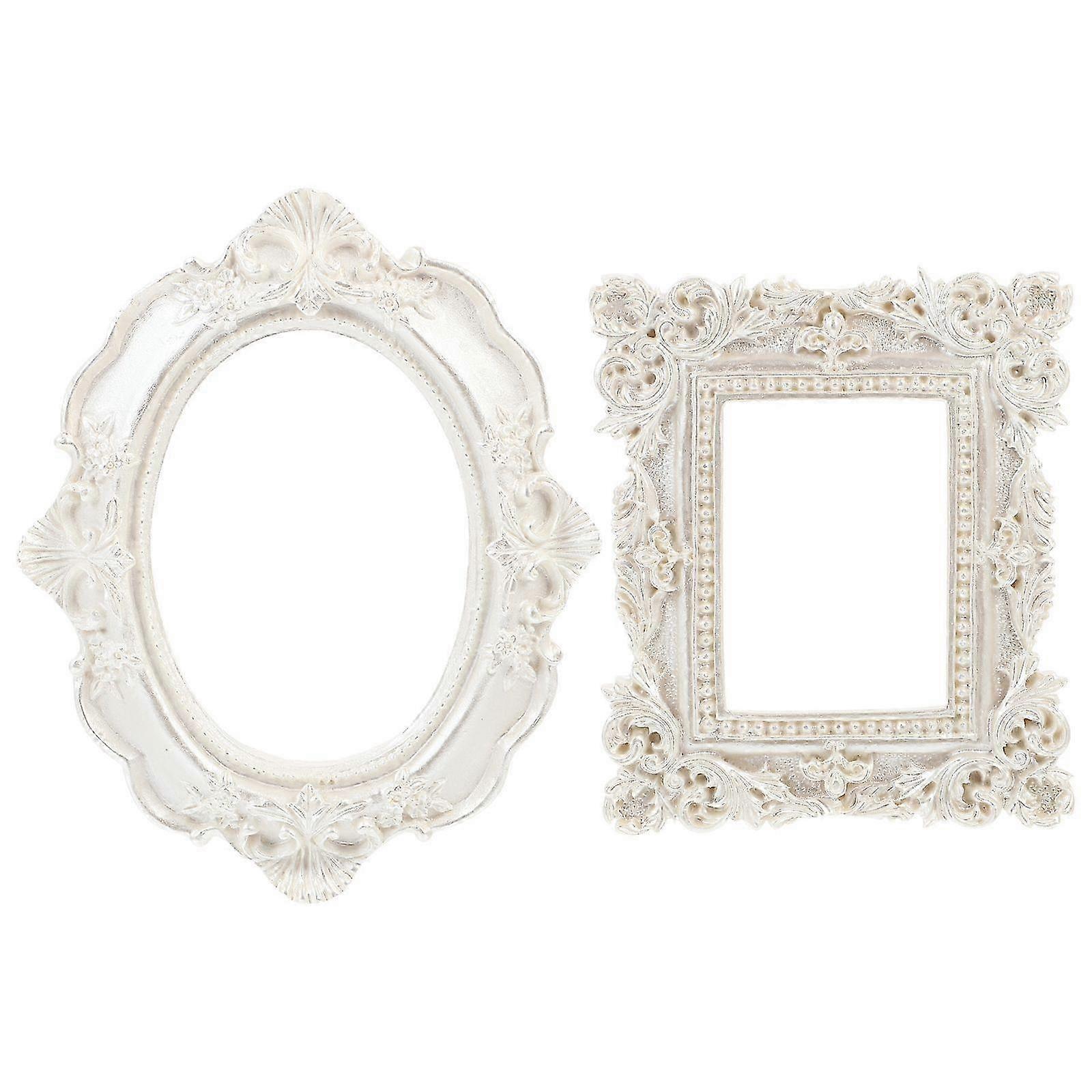 2PCS Creative Professional Photo Prop Picture Frames