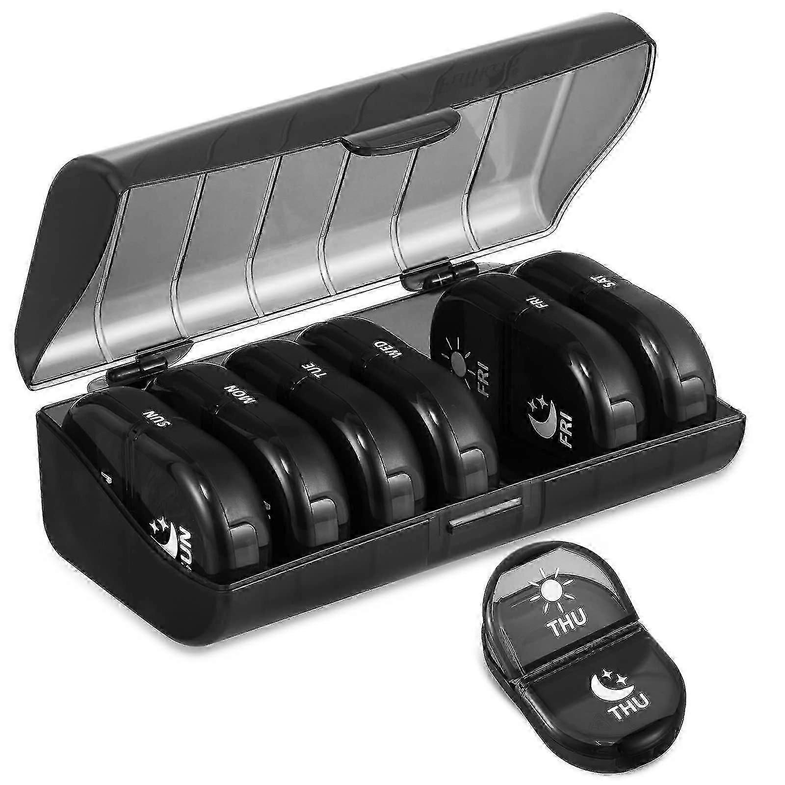 Pill Organizer Portable 7 Days