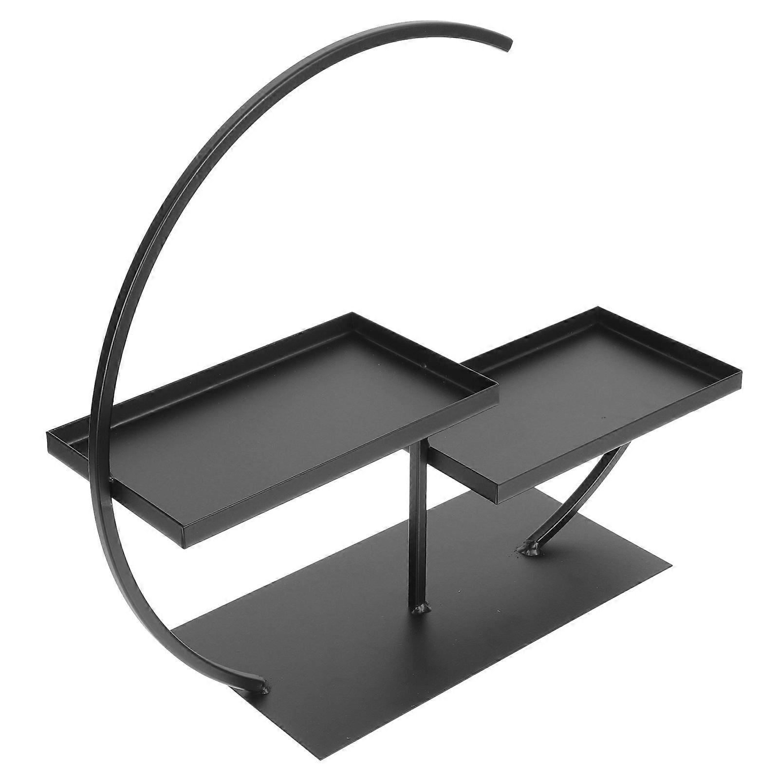 1Pc Iron Art Display Rack Cake Rack Simple Practical Cake Stand for Wedding