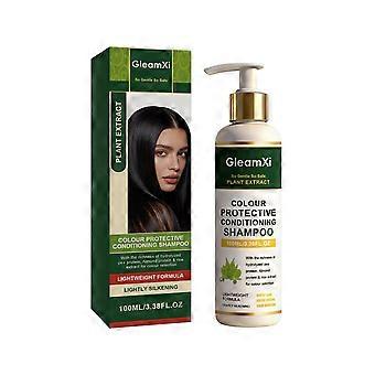 Colour Protective Shampoo with Conditioner for Damaged Hair, Natural Vitamins & Minerals Enriched, for Colored & Dry Hair, 100 ml