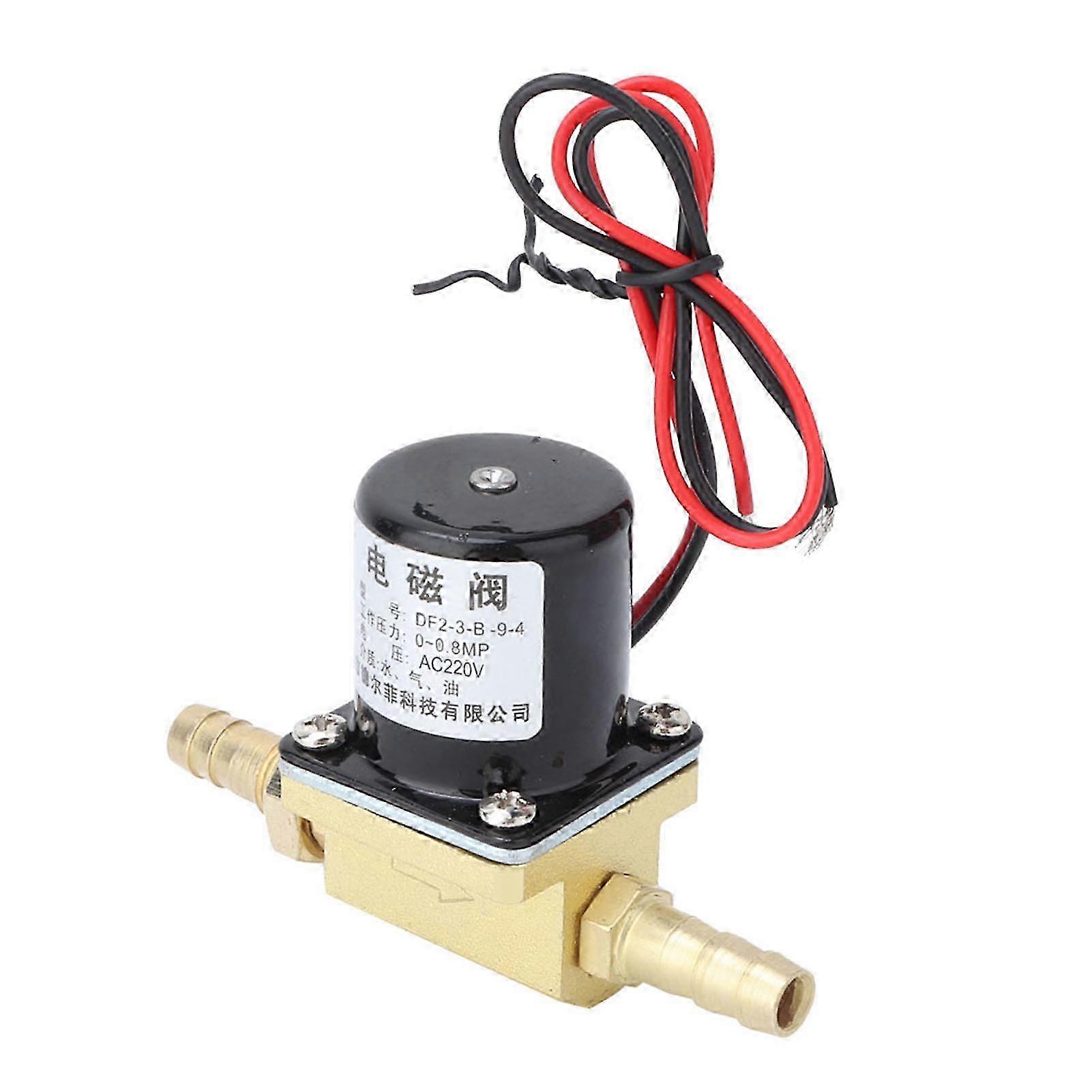AC220V Vanngassmagnetventil 0,8 MPa G1/8 Sveise