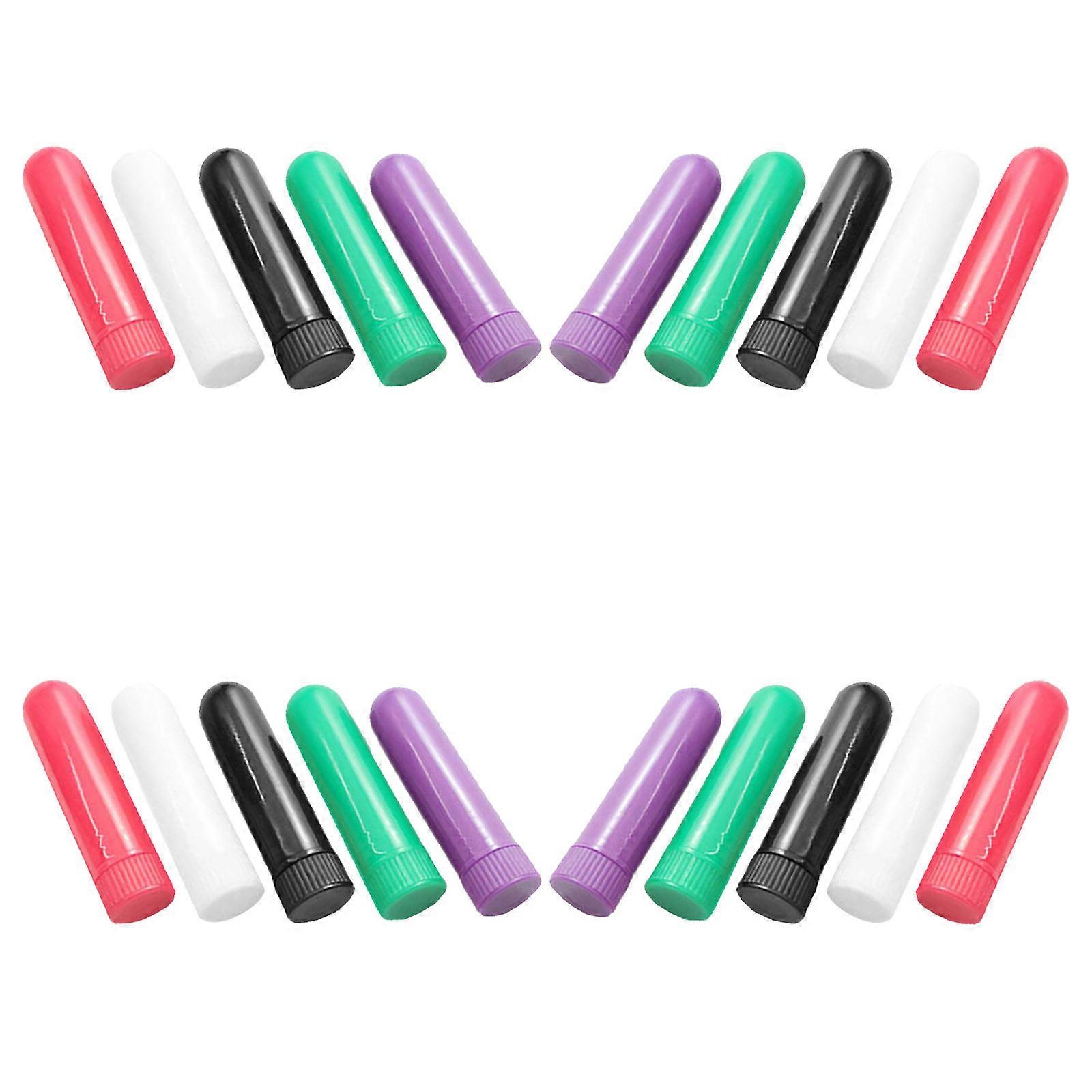 Aromatherapy Tubes Empty Blank Tubes for Daily Use 20Pcs