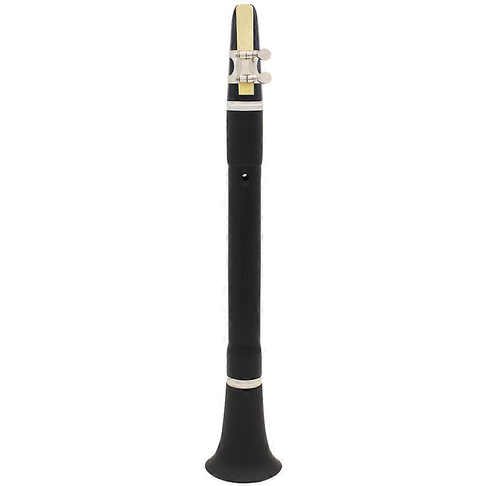 Pocket Clarinet Instrument Keyless Clarinet 2Pcs for Practice