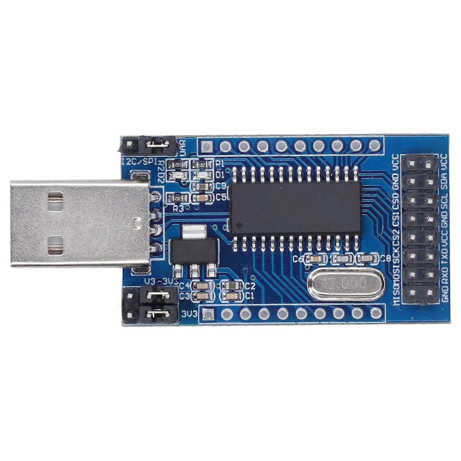 USB Port Converter Module Serial Parallel to UART IIC SPI TTL ISP EPP MEM Components CH341A