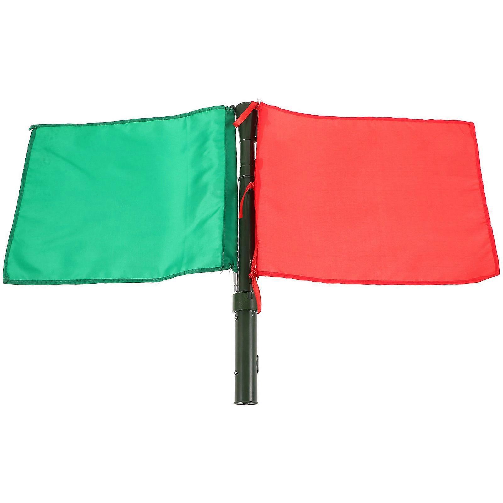 Soccer Signal Flag for Daily Use Multi-Function Referee Racing Flag
