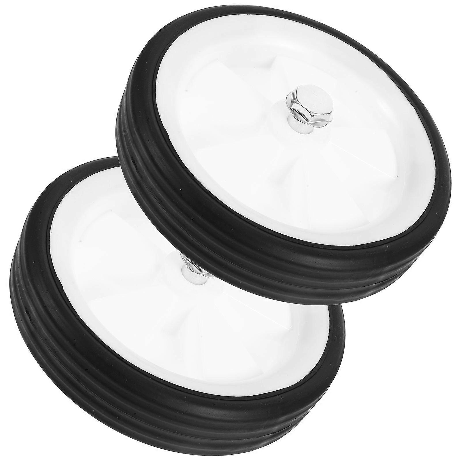 2pcs Universal Air Compressor Replacement Wheel High-Efficiency Easy Installation Caster Compressor Roller For Industrial Use