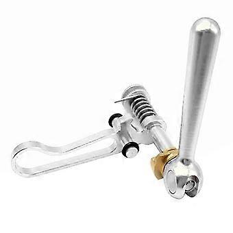Titanium Axle Bike Seatpost Clamp for Brompton Folding Bike Bicycle Seat Post Quick Release Clamp for 3SIXTY Silver