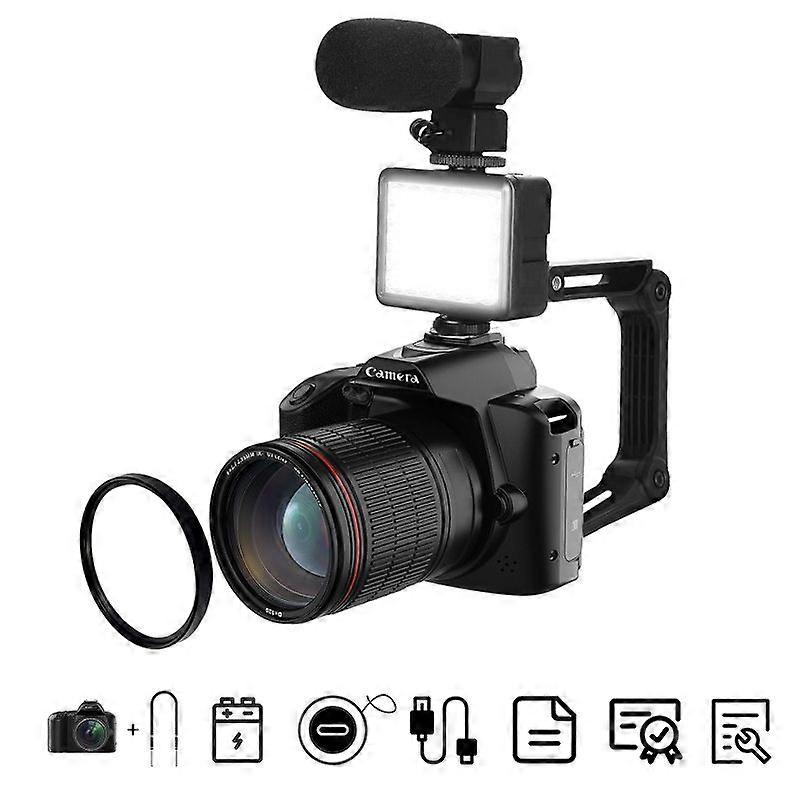 4K Night Vision HD WIFI Digital Camera Standard+Light+Lens+Mic+Bracket