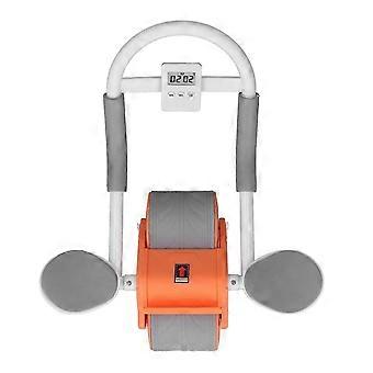 Bauchrollenrad mit Ellbogenstütze Timer Automatischer Rebound Core Krafttraining Trainingsgeräte Orange