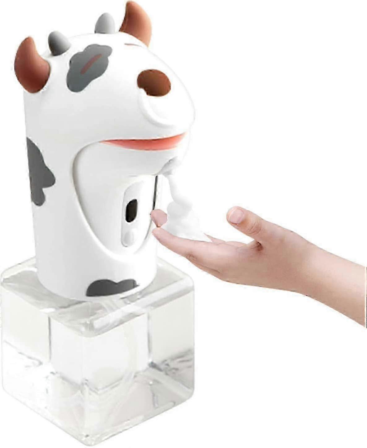 Automatic Soap Dispenser,ipx6,2 Levels Adjustable,8.7oz/250ml (cow)