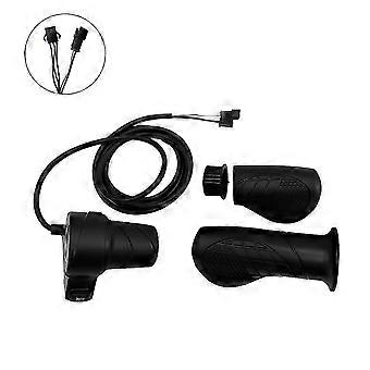 Halve Stuur Gaspedaal SM Plug Links / Rechts Handvat voor E-Bike Half Twist Gashendel Elektrische Scooter Fiets