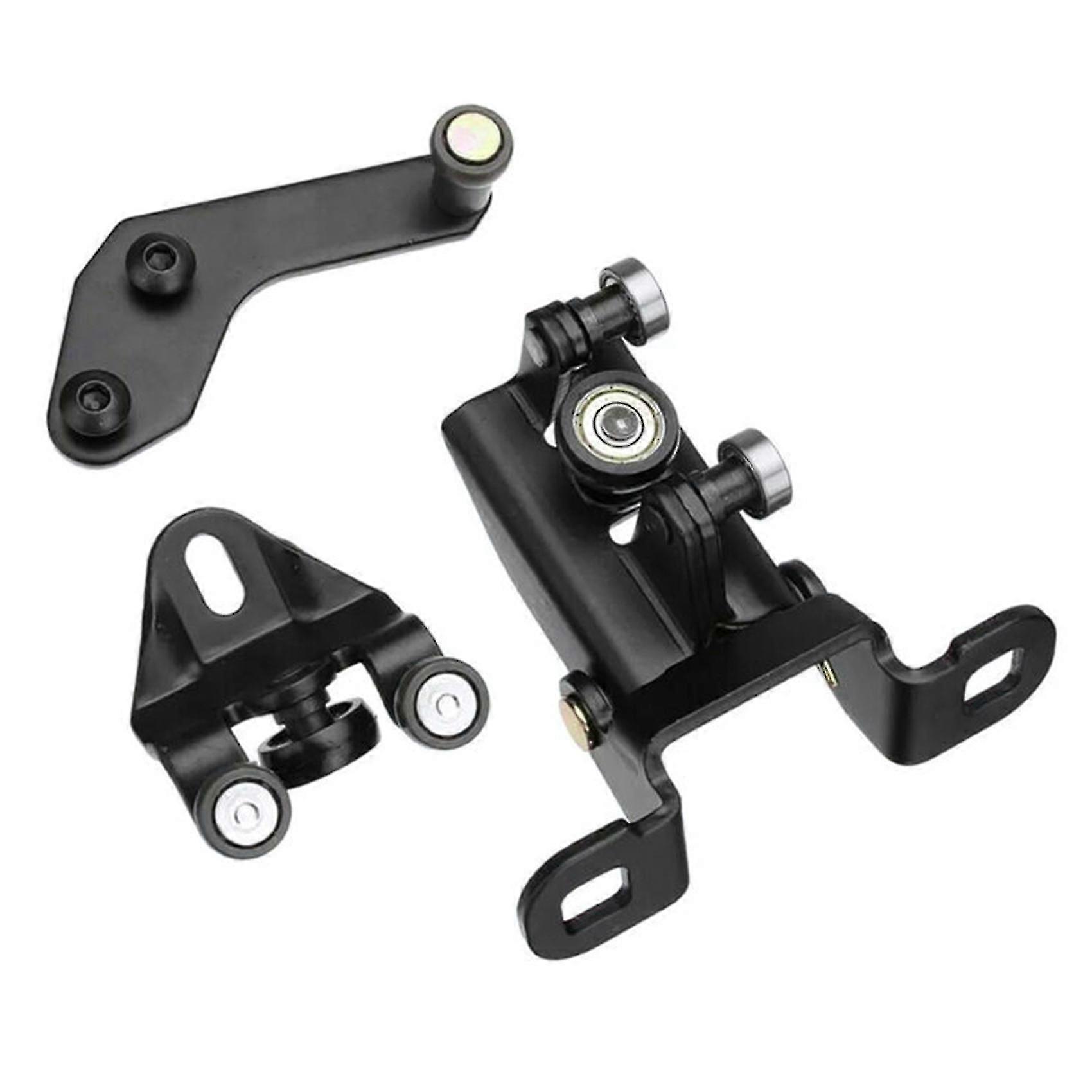 Car Left Side Door Roller Top Middle Lower Bottom Set Compatible With Compatible Withd