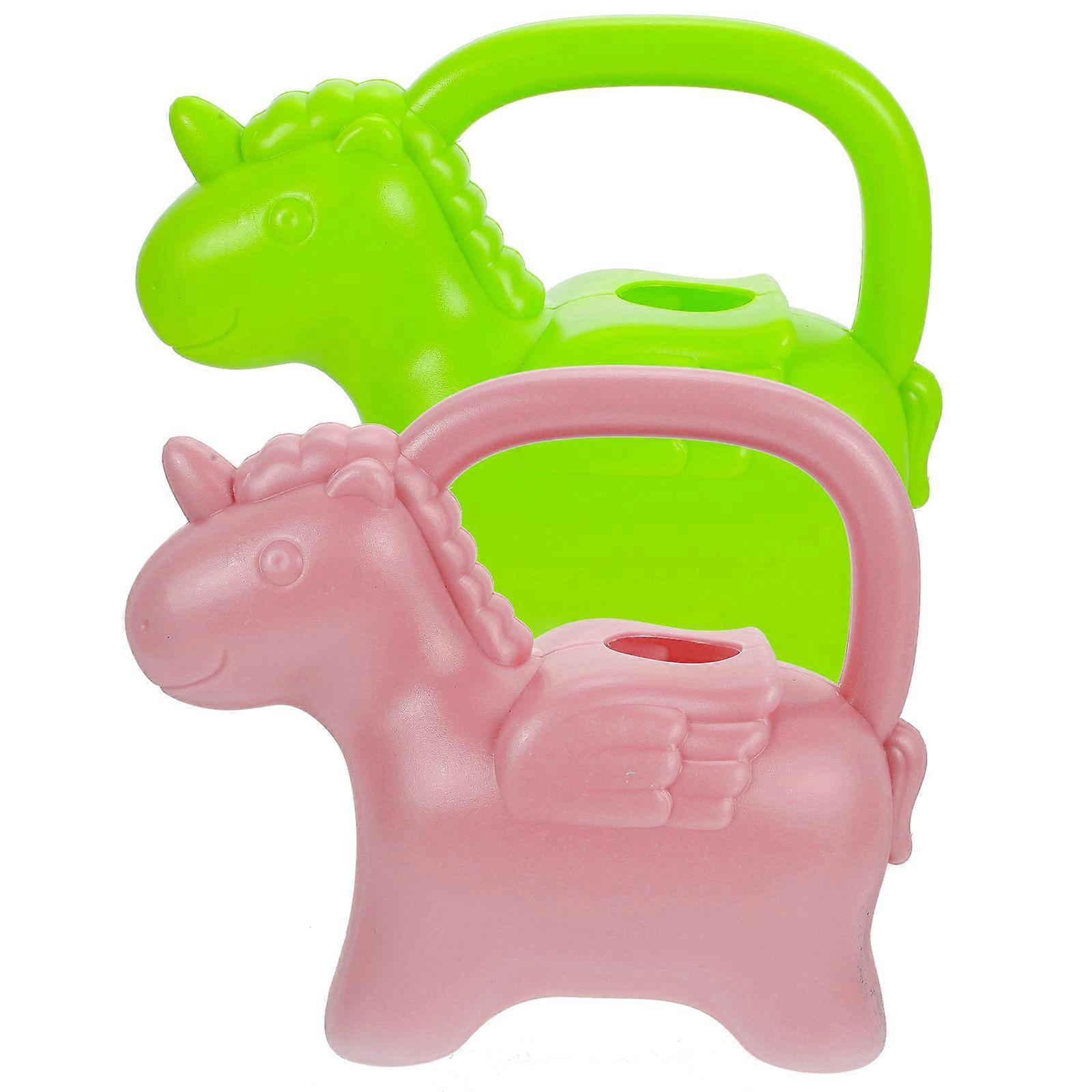 Arrosoir à dessin animé pour enfants, outil de jardinage pour la maison (lot de 2)
