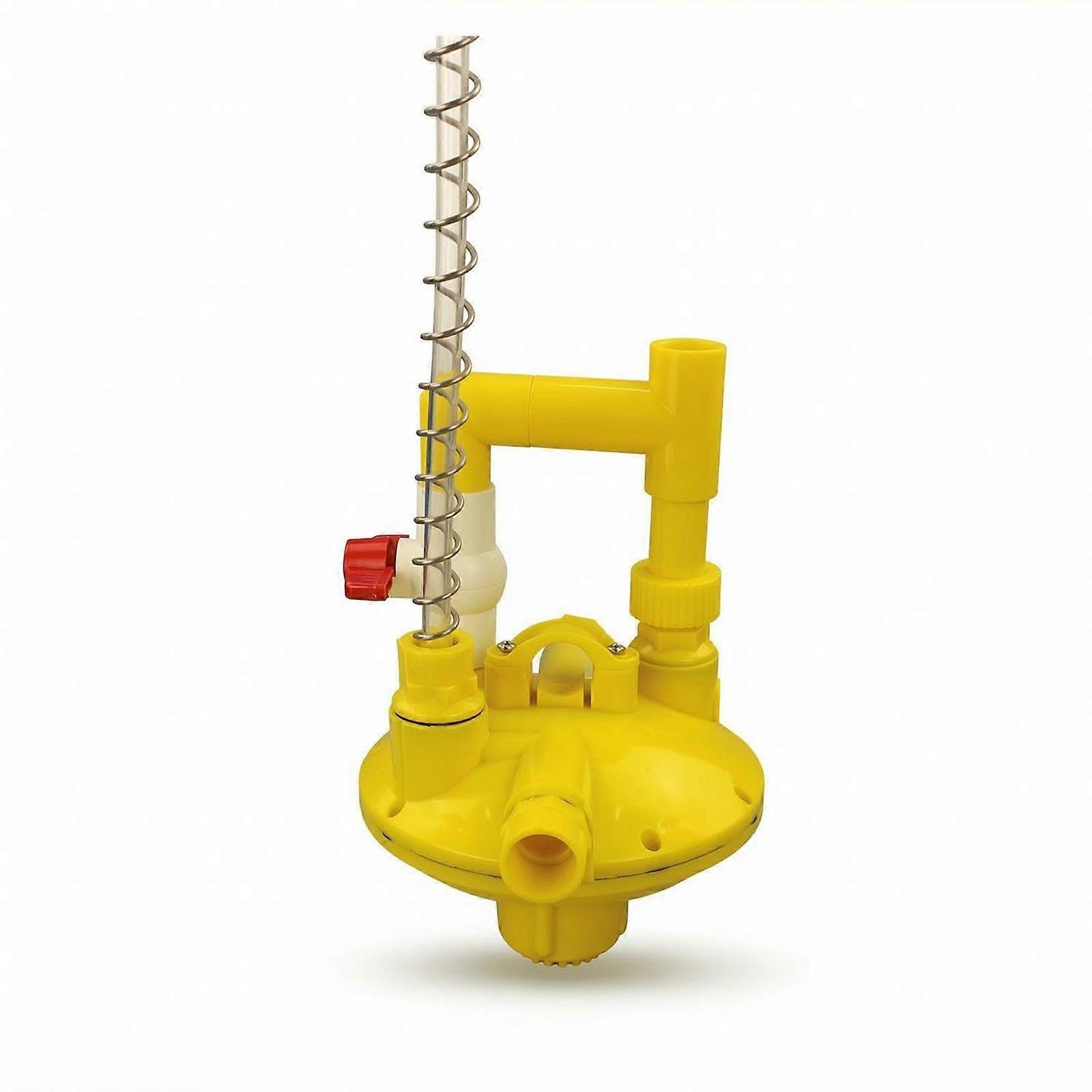 Regulator with Coiled Tube Inline Pressure Reducing Valve Automatic for Rabbits