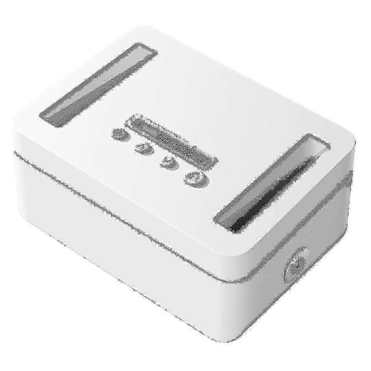 Timed Lock Box with Child Lock LED Display Self-control Timer Locker
