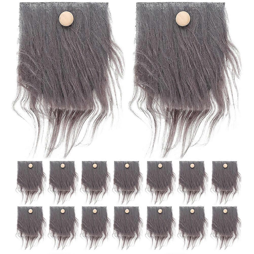 Doll Beard Gnome Doll Making Material for DIY Use 24Sets