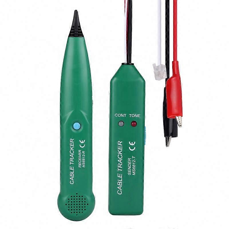 Fast Cable Break Detection, MS6812 Multifunctional Cable Tracker & Wire Cable Tester for Network Maintenance