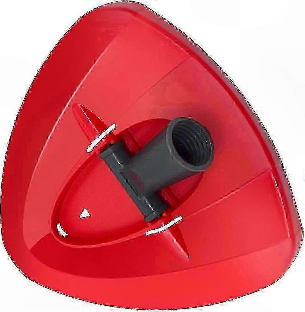 Vileda Turbo Spin Mop Replacement Head Base, Durable Red Mop Refill for EasyWring MP