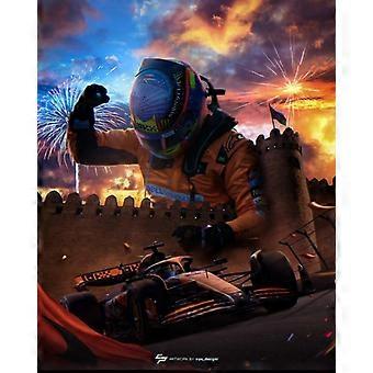 Oscar Piastri Azerbaijan Win Immersive Jigsaw Puzzles DS-286