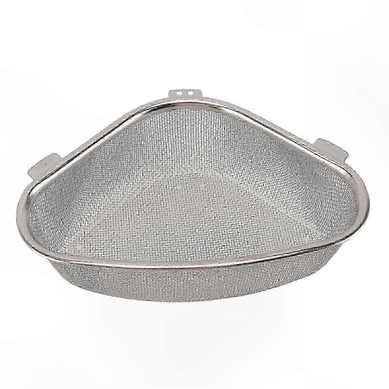 Triangular Sink Strainer Basket - Durable Food Catcher Filter compatible with Kitchen and Bathroom Use