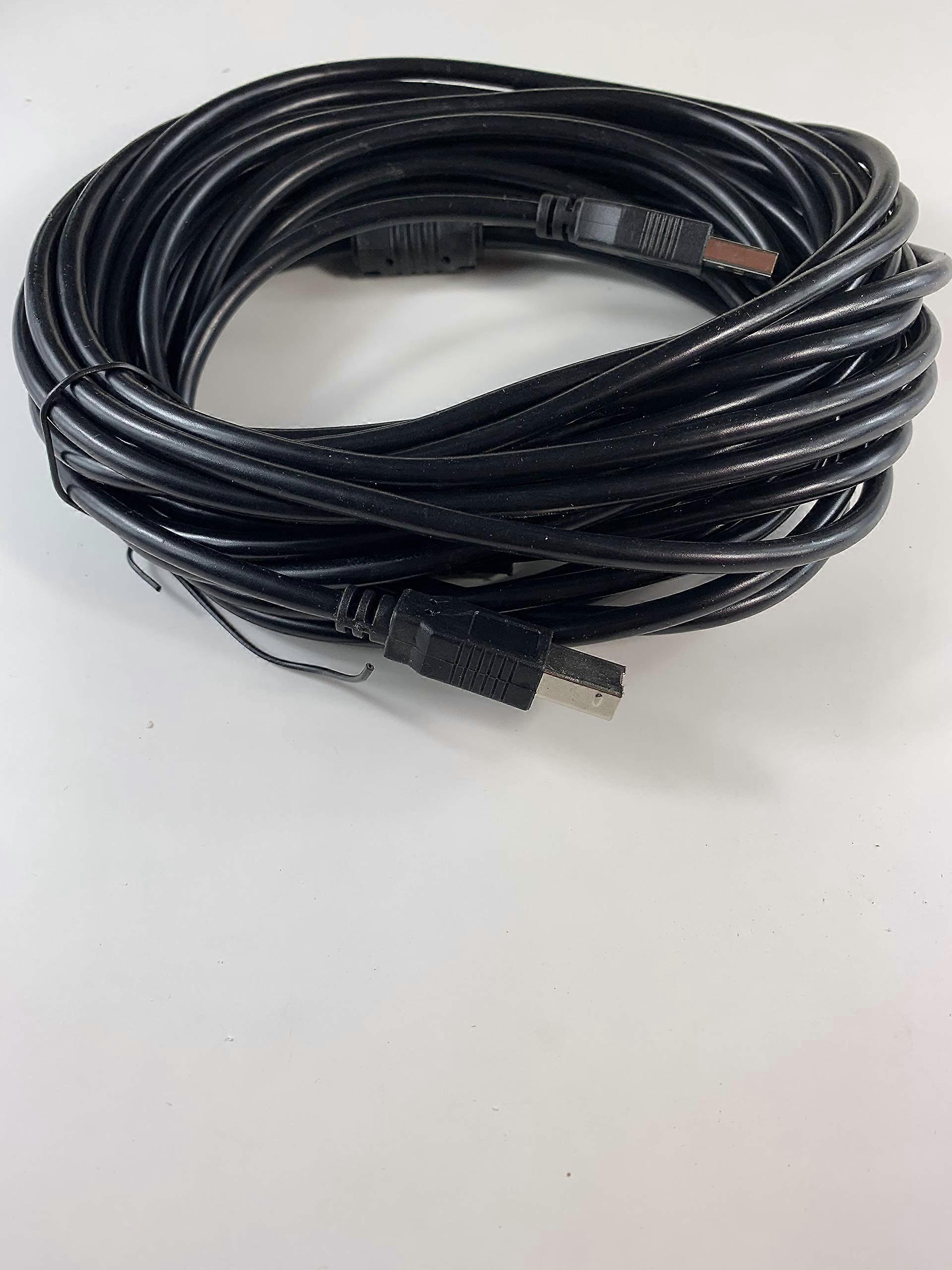 30FT  Speed USB 2.0 Extension Cable for Printer Scanner Synthesizer Data Transfer