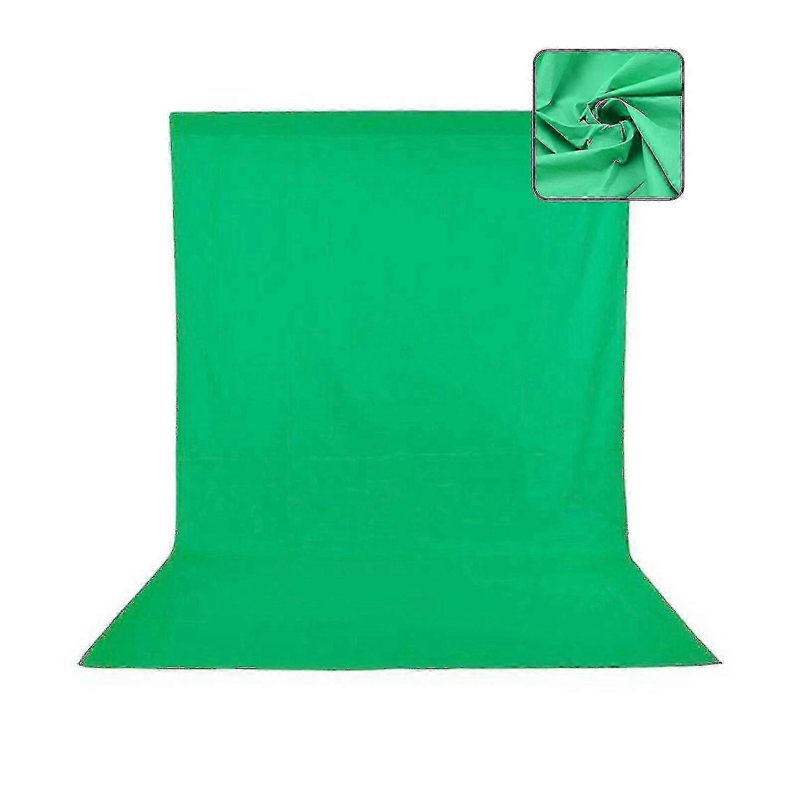 Green Chromakey Backdrop 1.6x3m