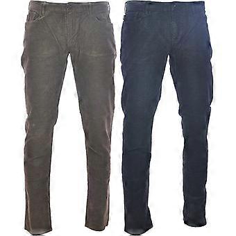 ARMANI JEANS 6X6J06 6NJLZ Mens Trouser Corduroy Stretch Fabric Slim Fit Comfort