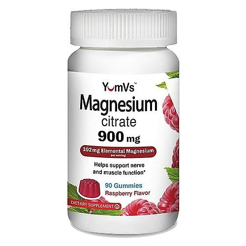 Yum-V's سترات المغنيسيوم ، 900 مجم ، 90 علكة (عبوة من 1)