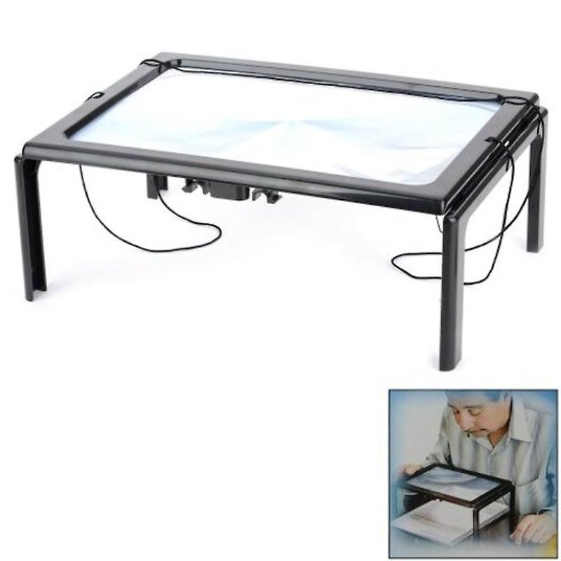 3X Desktop Magnifier Black Low Vision Magnifiers