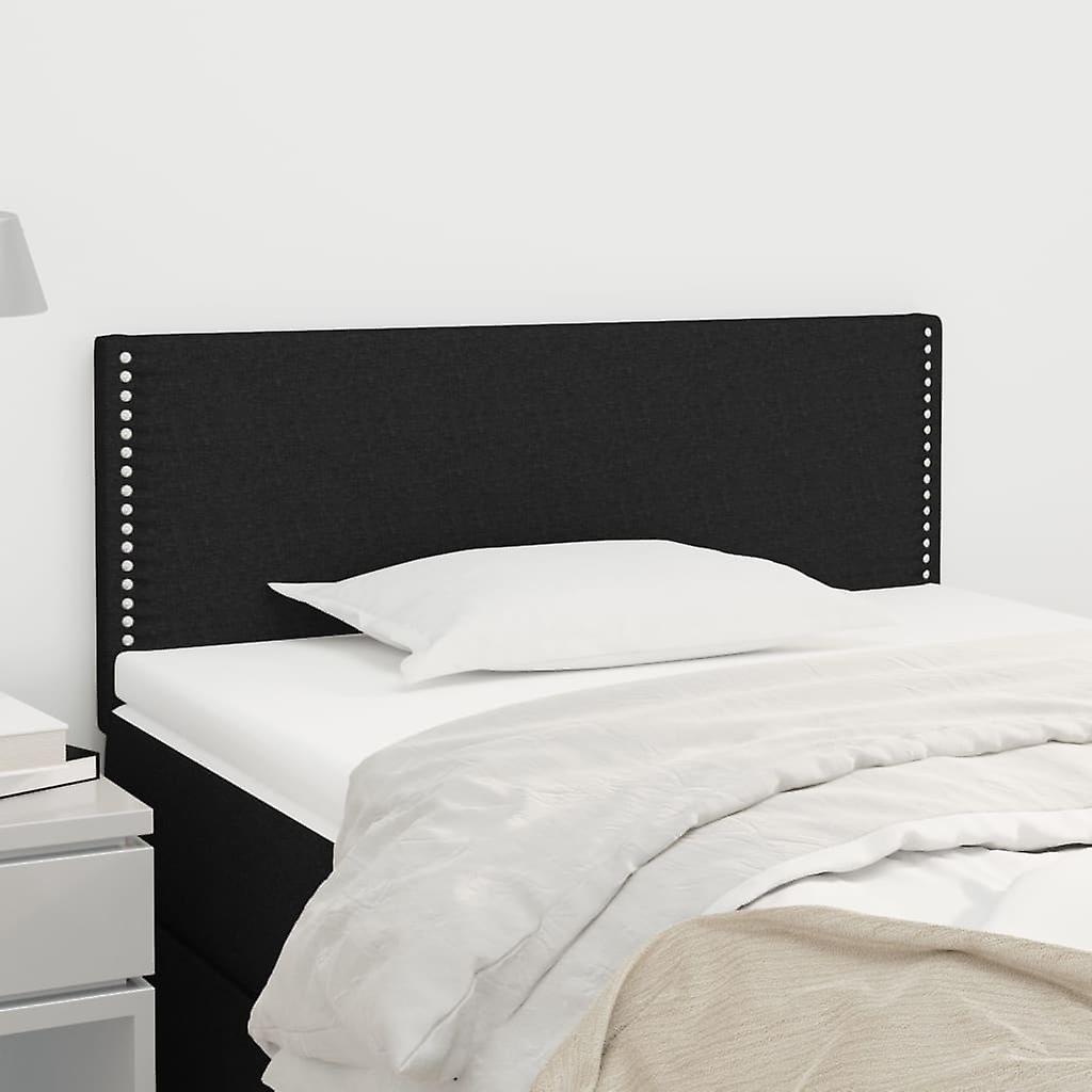 Headboard Black 80x5x78/88 cm Fabric