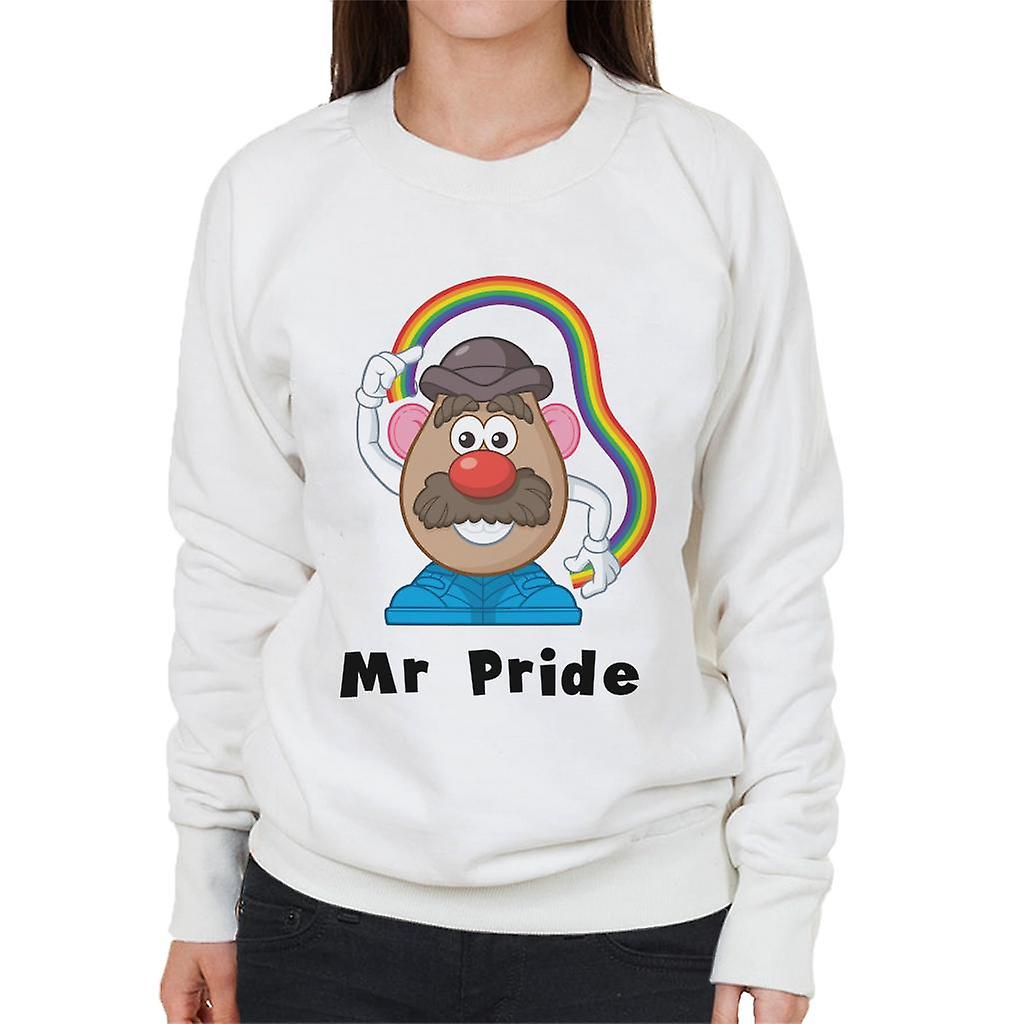 Mr Potato Head Mr Pride Rainbow Women's Sweatshirt
