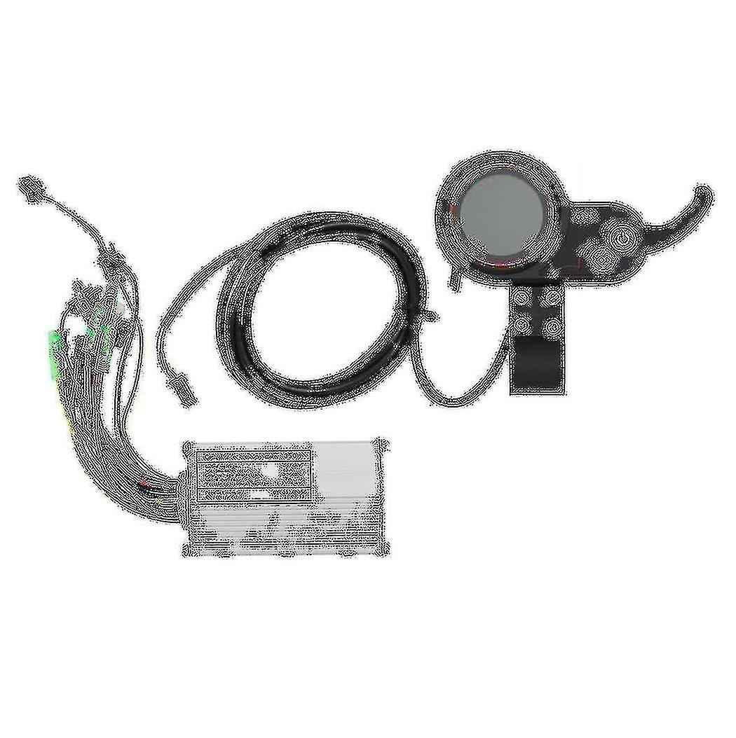 36v 48v Electric Bike Scooter Controller With Throttle Lcd Display Speed For Bldc Motor/scooter/e B