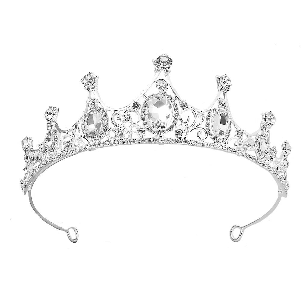 Rhinestone Alloy Crown