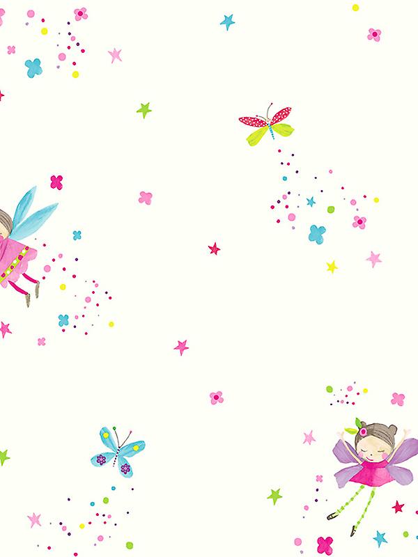 Fairy Dust Glitter Wallpaper White Arthouse 667101